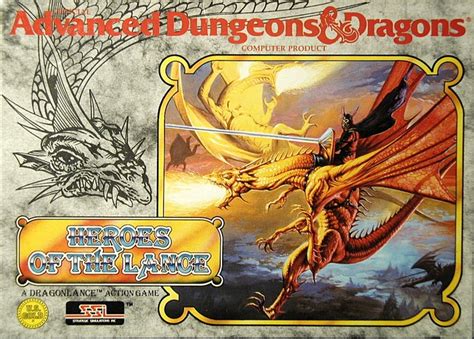 Advanced Dungeons & Dragons: Heroes of the Lance Fiche RPG (reviews, previews, wallpapers ...