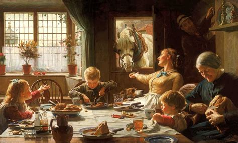 Um da Família (1880) de Frederick George Cotman | Tela para Quadro na ...