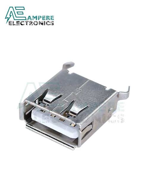 Female USB Connector Type (A) Straight | Ampere Electronics