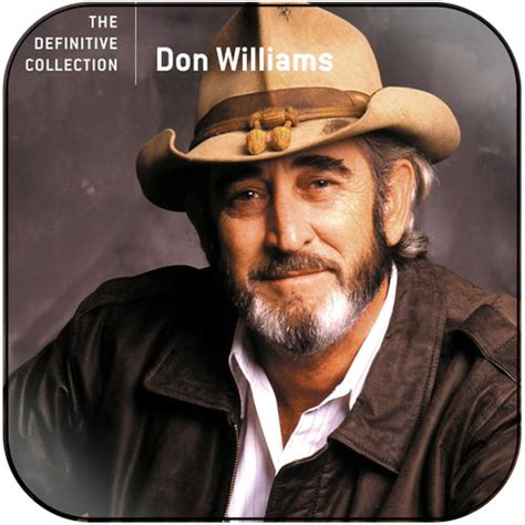 Don Williams The Definitive Collection Album Cover Sticker