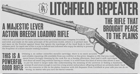 Litchfield Repeater | RDR2 & Online Weapon Stats & How To Get