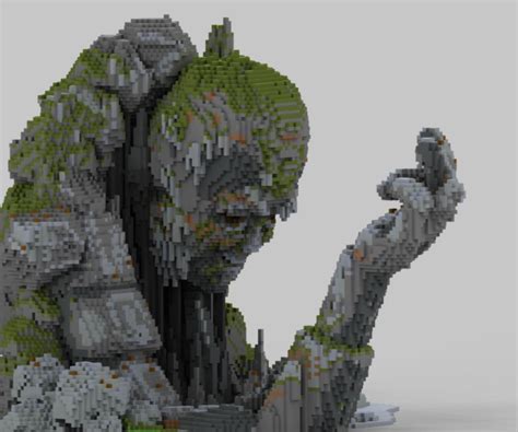 Minecraft Statue Schematic