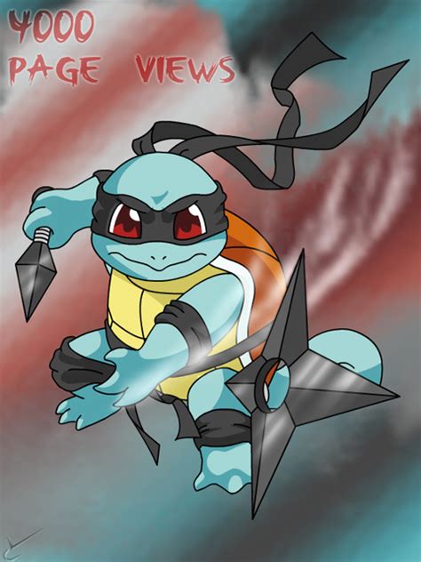 Ninja Squirtle 4000 by Sthap on DeviantArt