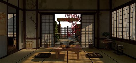 ArtStation - Dojo, Stéphane Baton in 2021. Dojo, Anime scenery , Anime ...