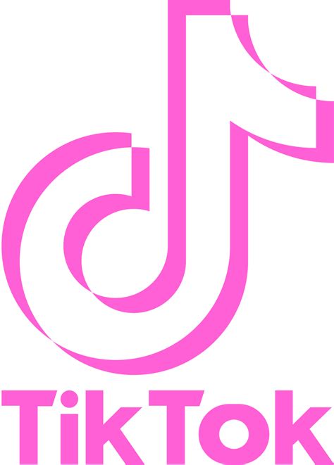 Pink Tik Tok Logo Transparent