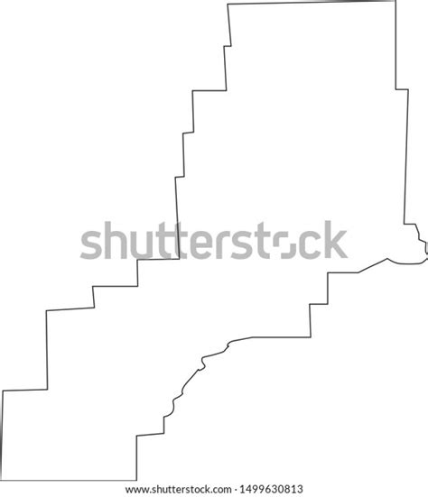 Stillwater County Map Montana State Stock Vector (Royalty Free ...