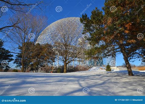 Biosphere is a Museum in Montreal Editorial Photo - Image of geodesic, building: 171361351