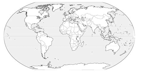 Planisferio sin nombres para imprimir - Para-Imprimir.com