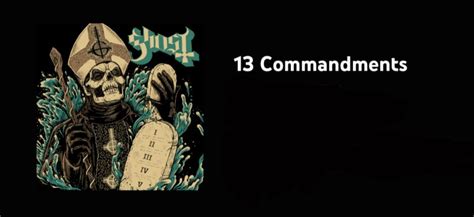 13 Commandments: novo álbum compilado com os maiores hits do Ghost já está disponível incluindo ...