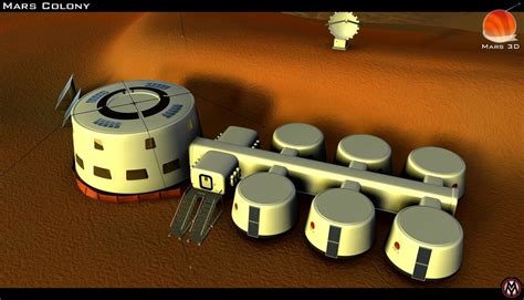 Mars 3D - The Mars Colony | Mars colony, Surreal art, Deviantart