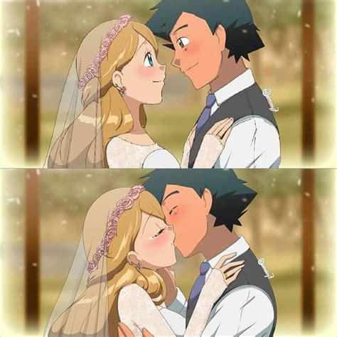 Ash And Serena Kiss