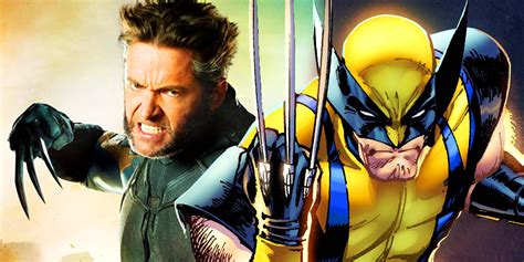 Hugh Jackman Reveals His Yellow Wolverine Costume In Official Deadpool ...