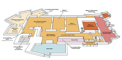 Gallery Map | Weisman Art Museum