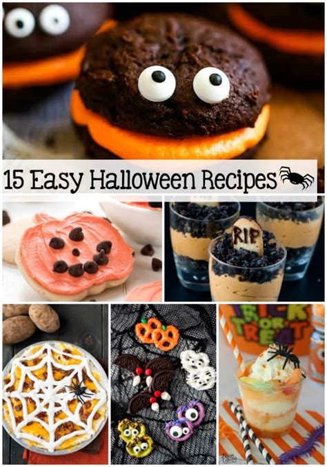 15 Easy Halloween Recipes - Diary of A Recipe Collector