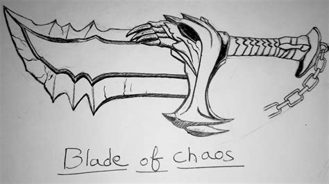 how to draw the blades of chaos - christiantermini