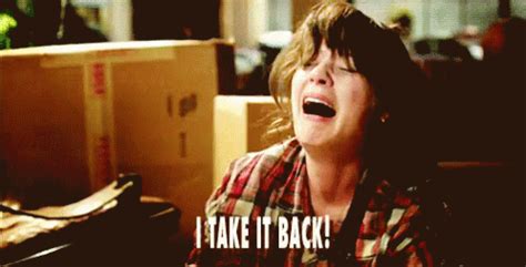 I Take It Back GIF - Jessica I Take It Back New Girl - Discover & Share GIFs