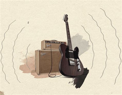 George Harrison's Iconic Rosewood Telecaster | Behance :: Behance