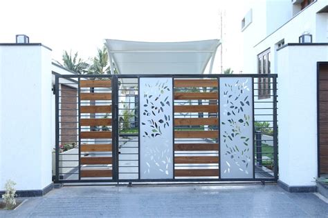 Residence of mr.agaraj hasta architects modern houses | homify | House gate design, House main ...