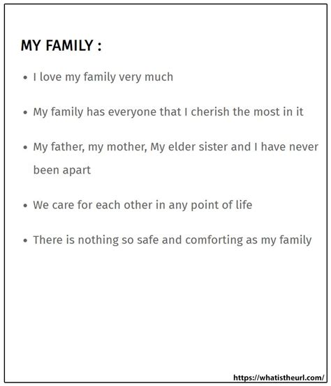 About My Family Essay – Telegraph