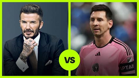 Lionel Messi Vs David Beckham: Goals, Assists, Titles, And Individual Awards, Who is the Best ...