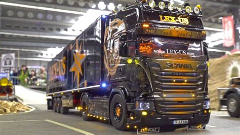 Mega RC TRUCK ACTION! SCANIA! MAN! ACTROS! VOLVO! SCALEART! TAMIYA ...