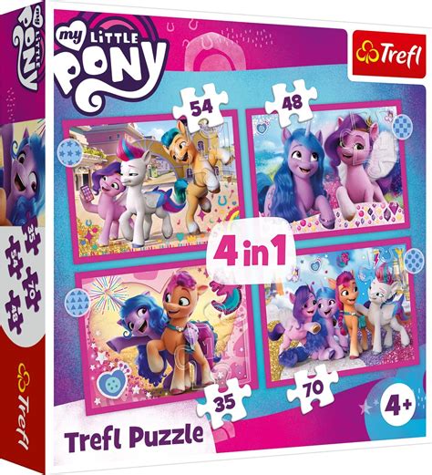 New My Little Pony: A New Generation Jigsaw Puzzle 4-Pack Set available ...