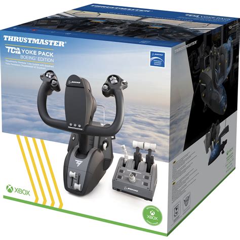 Thrustmaster TCA Yoke Pack Boeing Edition, Pendular Yoke and Throttle ...