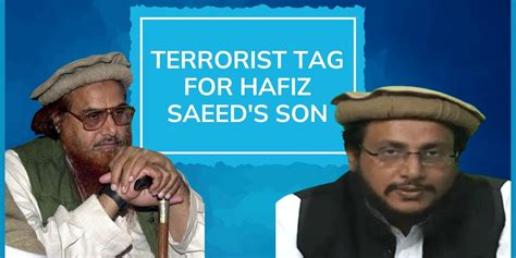 26/11 Mumbai terror attacks mastermind Hafiz Saeed‘s son Hafiz Talha ...