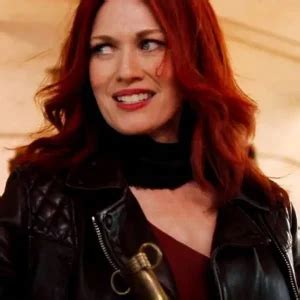 Buy Good Omens Mireille Enos Leather Jacket