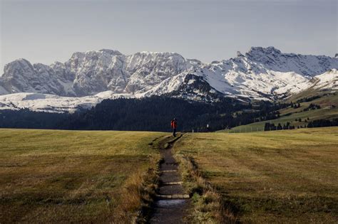 Easy Alpe di Siusi Hiking Trail: Mont Sëuc - Saltria - Monte Pana