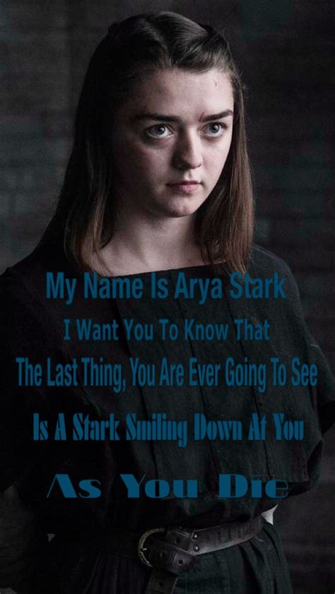 Arya Stark Quotes