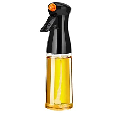 Glass Oil Sprayer, 7oz Olive Oil Mister With Replaceable Nozzle, Food – Mistifi Home