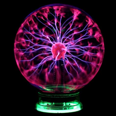 Novidade Magia Plasma Bola de Vidro Luz 3 4 5 6 polegada Tabela Esfera Luzes Nightlight Caçoa o ...