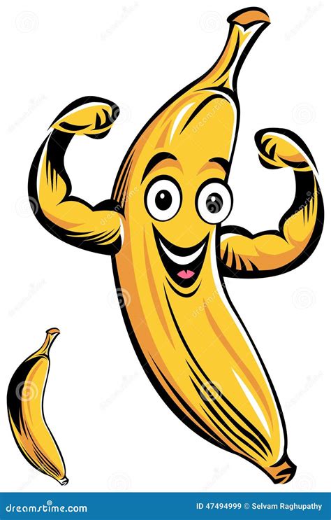 Cartoon Banana Cartoon Vector | CartoonDealer.com #52873163