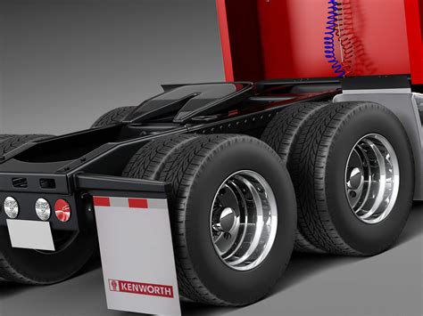 Kenworth W900 Sleeper Cab 2014 - 3D Model by SQUIR