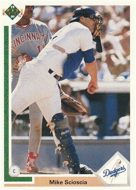 1991 Upper Deck #139 Mike Scioscia | Trading Card Database