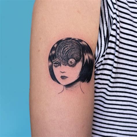 Uzumaki 🌀 -Ito junji . #oozytattoo #oozy #uzumaki #itojunji | Cute ...