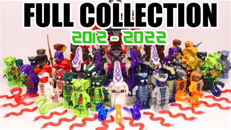 COMPLETE Ninjago Serpentine Collection! - YouTube