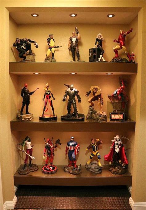 30 Amazing Action Figure Display Ideas To Your Hobbies | HomeMydesign