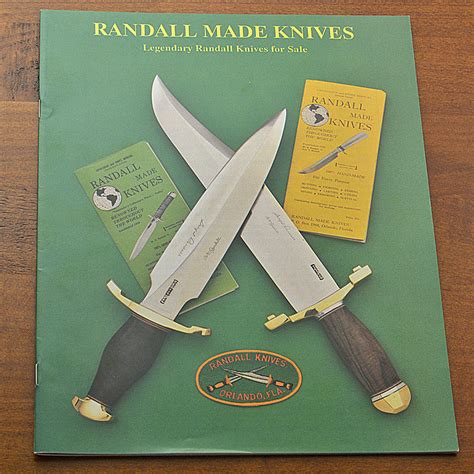 Randall Made Knives Rhett Stidham Green Sale Catalog – Nordic Knives