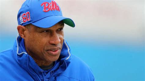 Why is the Bills’ defensive coordinator Leslie Frazier taking a break from the NFL for the 2023 ...