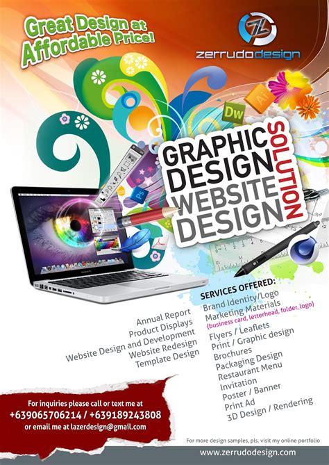 Zerrudo Design: Zerrudo Design Promotional Flyer