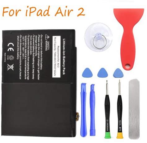 HDCKU Battery Replacement Kit for iPad Air 2 A1566, A1567 | All Good Batteries