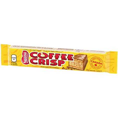 Coffee Crisp - Chocolate Candy Bar - Nestle - Tasse Snack Foods Canada