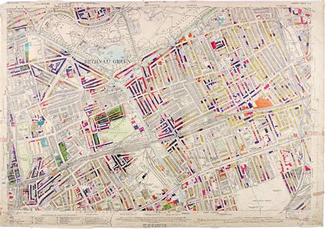 Intricately Color-Coded Maps Marking Bomb Damage from the London Blitz - Atlas Obscura