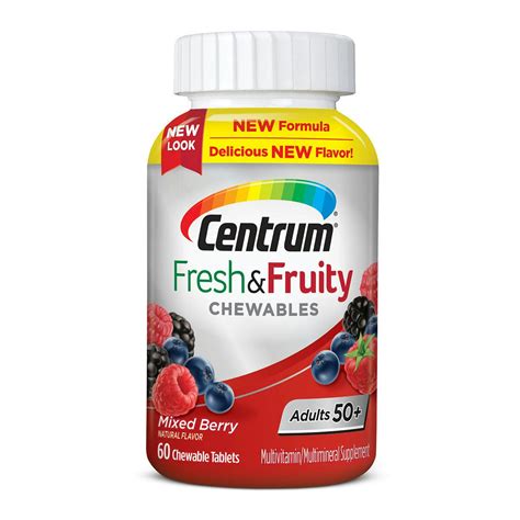 Centrum Adults 50+ Fresh & Fruity Chewables | Centrum