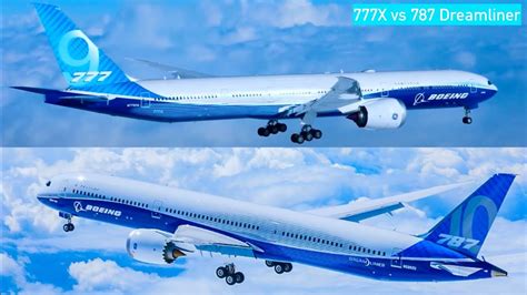 Boeing 777x vs 787: Size vs Efficiency - YouTube