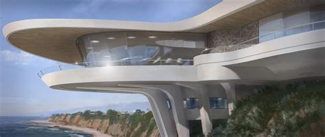 Iron Man Concept Art of Tony Stark's Malibu Mansion