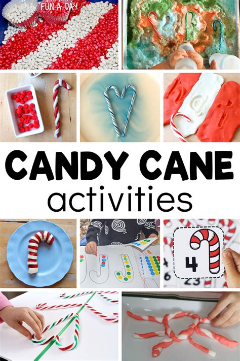 Candy Cane Activities for Preschool and Kindergarten - Fun-A-Day!