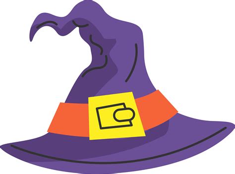 Witch hat Boszorkxe1ny - Purple cartoon Witch Hat png download - 3097* ...